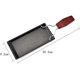 thumbnail image 2 of Skillet Steak & Bacon Pan: Grill Brush Non-stick Top Grill Grill Rack Vegetable Fish Steak Grill Pan (black) (3pcs), 2 of 5
