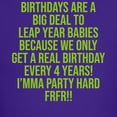 thumbnail image 3 of CafePress - Birthdays Are A Big Deal To Leap Year Babies T Shirt - Dark T-Shirt Kids XS-XL, 3 of 4