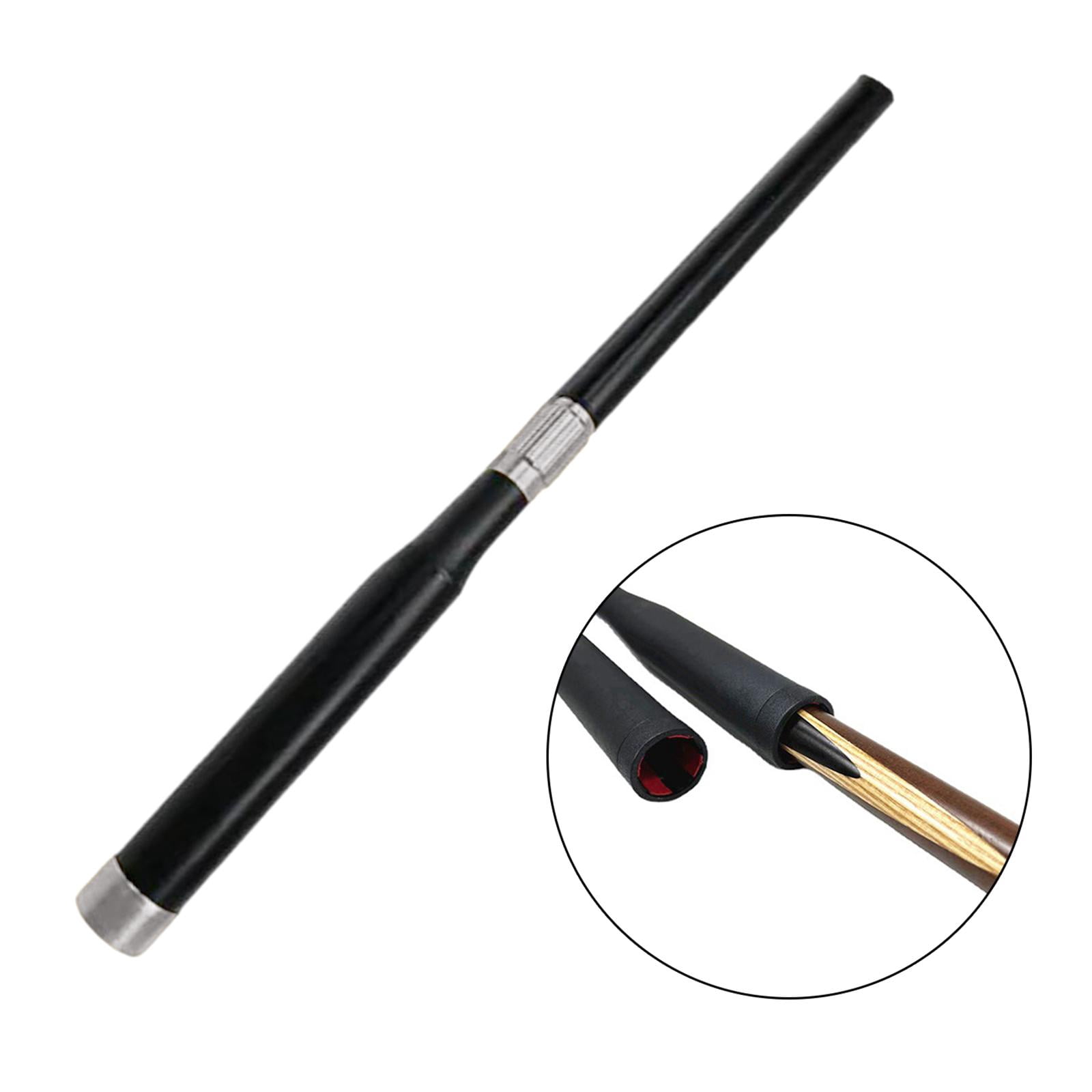 DimyFew Billiard Cue Extension Billiard Cue Extension Telescopic Cue Extension Aluminum Silver