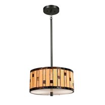 TH13012-Dale Tiffany Lighting-Mojave - 2 Light Pendant