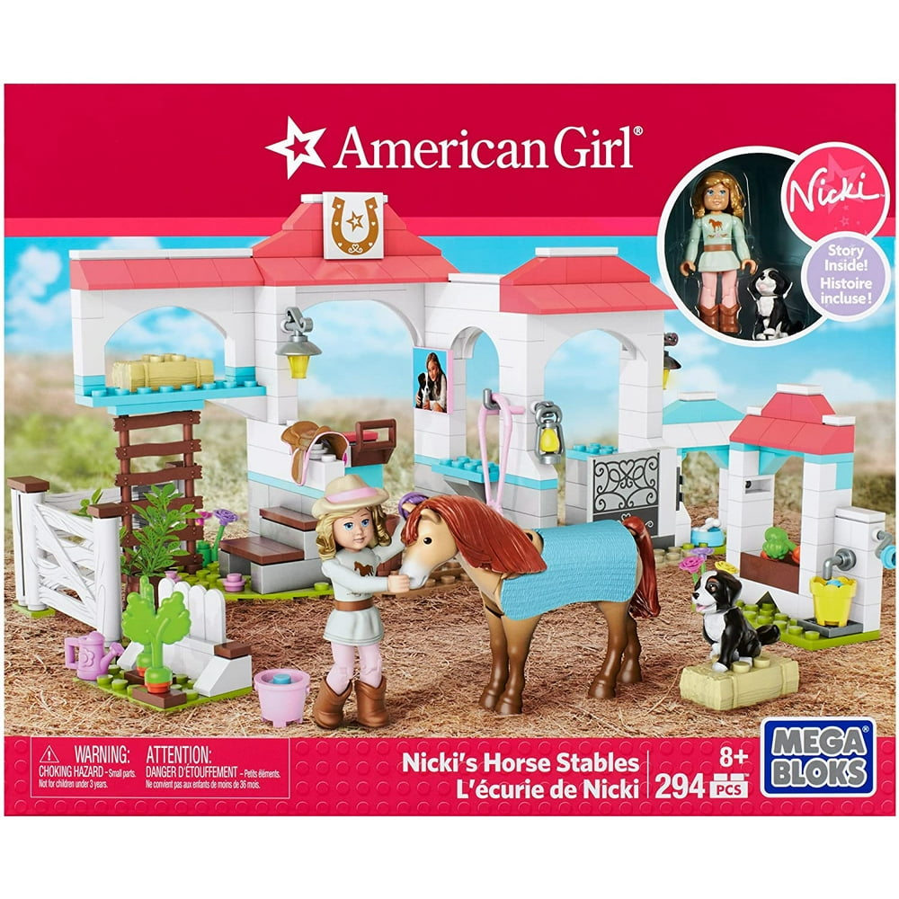 Mega Bloks American Girl Nicki's Horse Stables