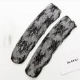 thumbnail image 2 of DQRPSEETB Mid-Length Socks Thin Women Fashion Mesh Stockings Ladies Women’s Socks Breathability Lace Socks Warm Sock Black, 2 of 2