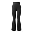 thumbnail image 4 of qolati Cargo Pants for Women Stretch High Waisted Casual Sweatpant Wide Leg Pants for Women Slim Fitted Cargo Pants Plus Size Yoga Pants, 4 of 5