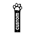 thumbnail image 5 of Custom Pet Paw Address Metal Sign, Vertical House Number Sign, Street Number Sign, Front Porch Sign, 5 of 6
