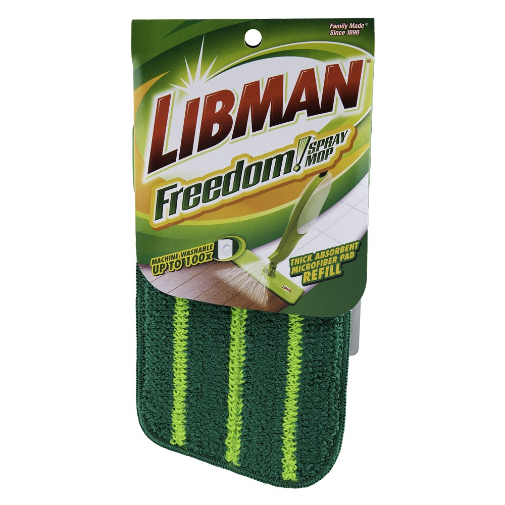 Libman Freedom Spray 15 In. Microfiber Mop Refill Pad 4003 Walmart