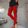 thumbnail image 6 of oelaio Women's Ugly Christmas High Waisted Leggings Xmas Printed Ankle Length No Seen Through Buttery Soft Yoga Pants for Workout Athletic Running Red XXXL, 6 of 9