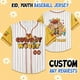 thumbnail image 3 of Camiseta de béisbol personalizada de Toy Story Woody, camiseta de béisbol a juego, camiseta juvenil para niños pequeños, regalo de Toy Story para fanáticos de Disney, 3 of 5