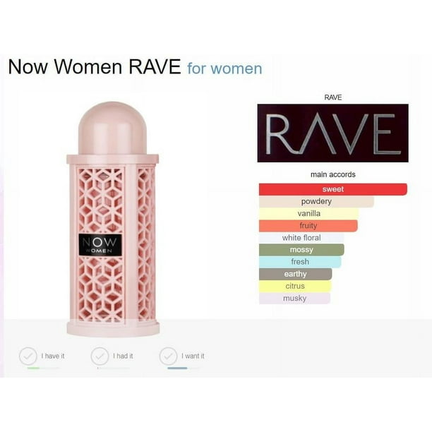 Lattafa Rave Now Pink Eau de Parfum for Women Spray 3.4 oz / 100ml