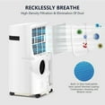 thumbnail image 5 of Moifoi 8000 BTU (12000 BTU ASHRAE) Multifunctional Portable Air Conditioner, Integrated Air Conditioner/Fan/Dehumidifier, 3-in-1 Design to Create A Comfortable Home Environment, 5 of 9