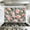 Color 4, variant on Kitchen Backsplash Peel and Stick Wall Murals Whimsical Spring Garden Watercolor Art Pink Blooms Removable Mural 35.4"W x 23.6"H, Oil Proof Vinyl Wallpaper for Fireplace & Behind Stove