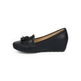 thumbnail image 4 of Nature Breeze Southbay-05 Round Toe Low Wedge Tassel Moccasin Loafer, 4 of 5