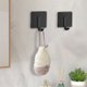 thumbnail image 1 of Paquete de 2 ganchos de pared de acero inoxidable | Ganchos adhesivos resistentes a la corrosión para cocina, baño y armario | Organizador de toallas y perchas, 1 of 7