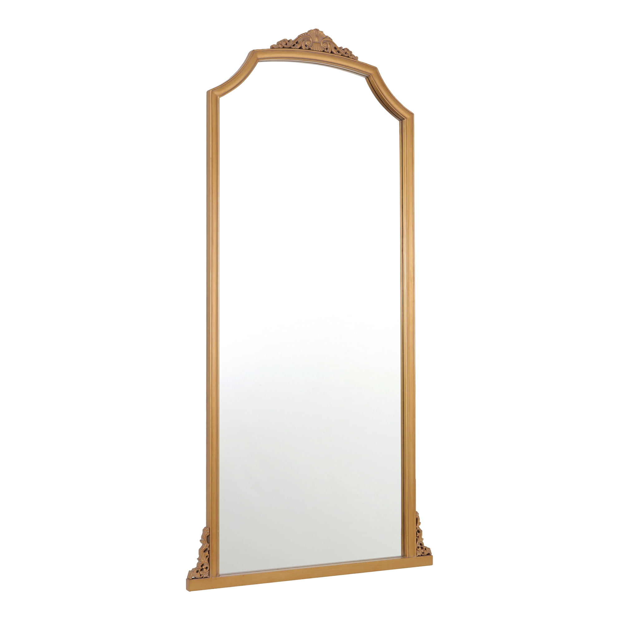 My Texas House Ornate Gold Wood Framed Mirror 40x79