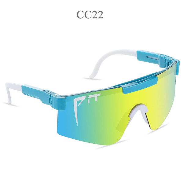 Pit Viper-gafas de sol UV400 para hombre y mujer, lentes deportivas a la moda, para ciclismo de montaña y al aire libre qiuyongming unisex