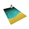 thumbnail image 1 of Modern Non-slip Area Carpet Abstract Ink Paint Purple And Gold Marble Art, 1 of 5