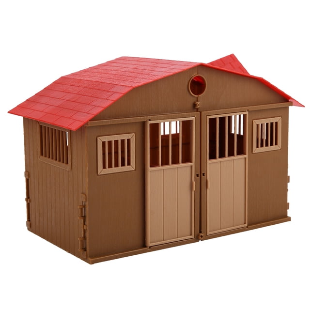 Jouet de Ferme, Accessoires de Jouet de Ferme pour Enfants Modèle de Ferme Scène de Ferme Résultats Impressionnants