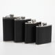 thumbnail image 5 of 6 7 8 9Oz Hip Flask Stainless Steel Whiskey Flask Wine Bottle With Black Leather Alcohol Flagon Bottle Travel Drinkware For Gift, 5 of 9