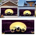 thumbnail image 2 of Theme Fabric Logo Poster Banner Background Hanging Pumpkin Bat Moon Used For Background Party Decoration1 Flags on, 2 of 5
