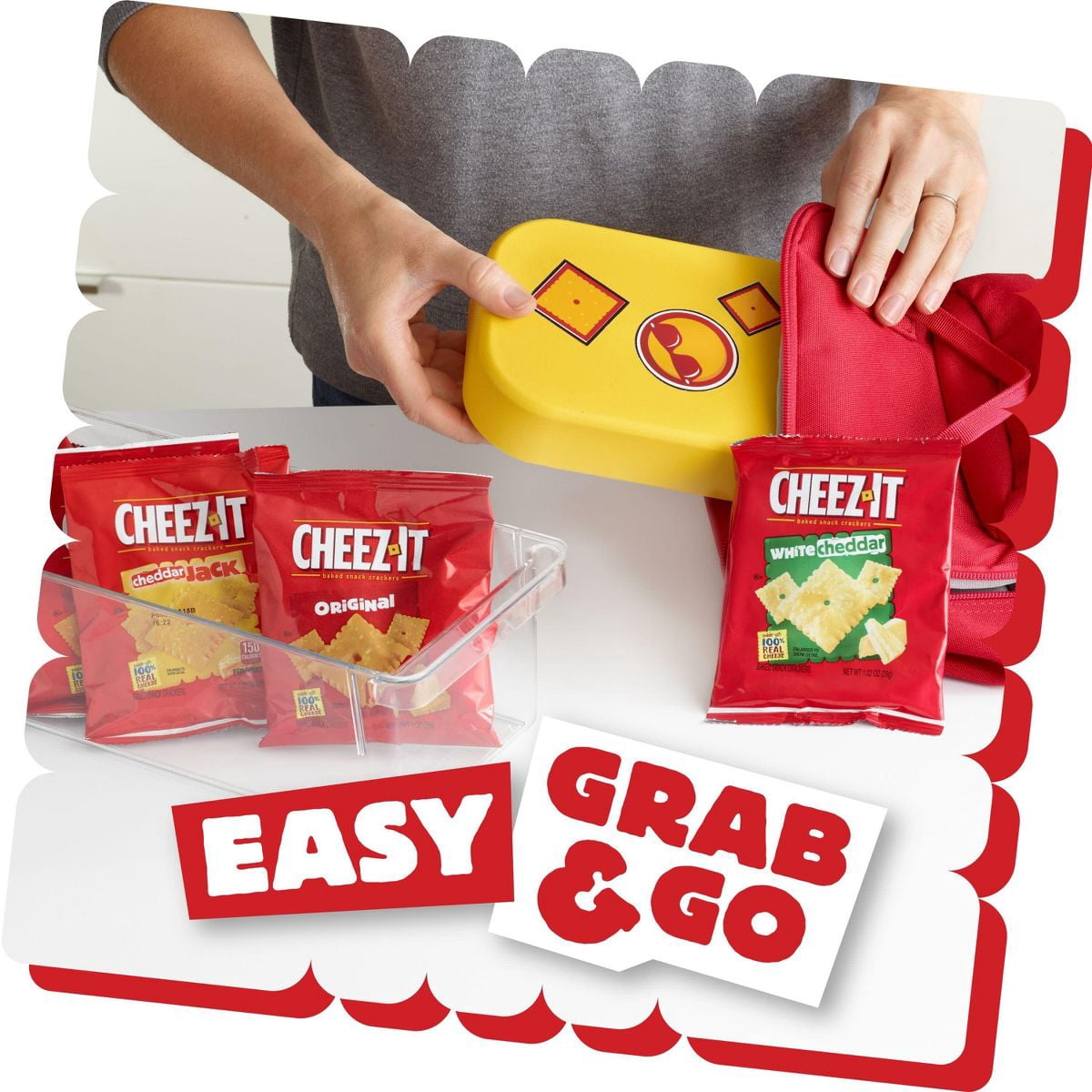 Cheez-It Baked Snack Crackers Variety Pack - 12.1oz/12ct