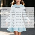 thumbnail image 4 of YUANxueke Long Bell Sleeve Ribbed Knit Dress for Girls Casual Crewneck Fashion Fall Winter Outdoor Dress for 5-15 Years, 4 of 8