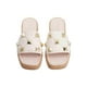 thumbnail image 2 of Sandalias Mujer Milagros Casual Yute Estoperoles Beige 26, 2 of 4