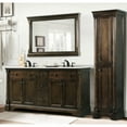 thumbnail image 2 of SIDE CABINET WITH ANTIQUE COFFEE FINISH-Color:Antique Coffee,Material:Solid poplar, 2 of 2