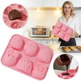 thumbnail image 1 of Easter Chocolate Egg Rabbit Bunny Shaped Mould For Chocolate Fondant Non Stick Rabbit Baking For DIY Candy Cookies Easter Party, 1 of 6