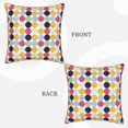thumbnail image 3 of Kll Polka Dot Decorative Throw Pillow Covers Velvet Soft For Couch Sofa Bedroom Living Room Outdoor -18"X18", 3 of 8
