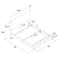 thumbnail image 3 of Z by Novogratz Taylor Upholstered Bed, 3 of 9