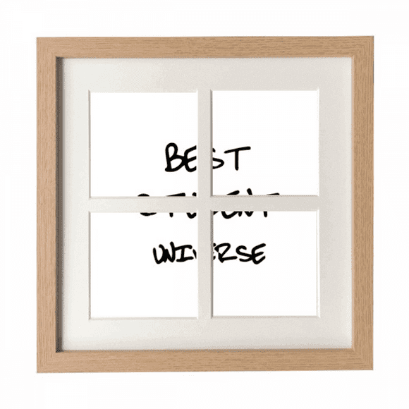 Best Student Universe Student Quote Frame Wall Tabletop Display 4 Openings Picture