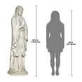 Design Toscano Life-Size Blessed Virgin Mary Garden Statue, Religious ...