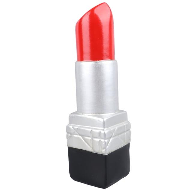 Vase en Forme de Rouge à Lèvres en Résine, Vase d'Art Moderne, Design Créatif Exquis, Décoration Parfaite pour Maison, Librairie, Café