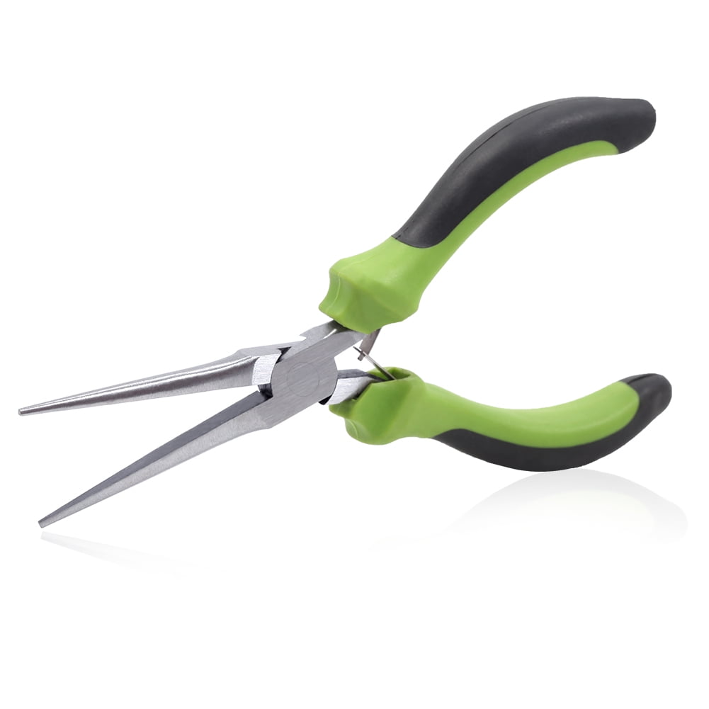 SPEEDWOX 6 Inches Mini Needle Nose Pliers for Jewelry Making Smooth