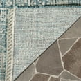 thumbnail image 5 of SAFAVIEH Courtyard Jolyon Bordered Indoor/Outdoor Area Rug, Blue/Grey, 6'7" x 9'6", 5 of 6