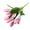 Pink, variant on Real-Like PU Bridal Bouquet, Lifelike Wedding Flowers Home Decor Centerpiece, Artificial Floral Arrangement for Vase Table Wedding Party Decoration