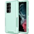 thumbnail image 1 of TECH CIRCLE Galaxy S23 Ultra Rugged Hybrid Case, 360° Full Body Protection Heavy Duty Hard PC Back Soft TPU Bumper Scratch Resistant Shockproof Cover Cases for Samsung Galaxy S23 Ultra 2023, Green, 1 of 8