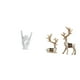 thumbnail image 1 of Estatua de gesto de roca con figuras de dedos de manos, escultura de ciervo y reno, decoración de resina para el hogar, restaurante de mesa., 1 of 8