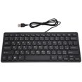 thumbnail image 1 of Clavier Filaire Anti-Éclaboussures, Clavier Noir Arabe, pour Ordinateur de Bureau, 1 of 5