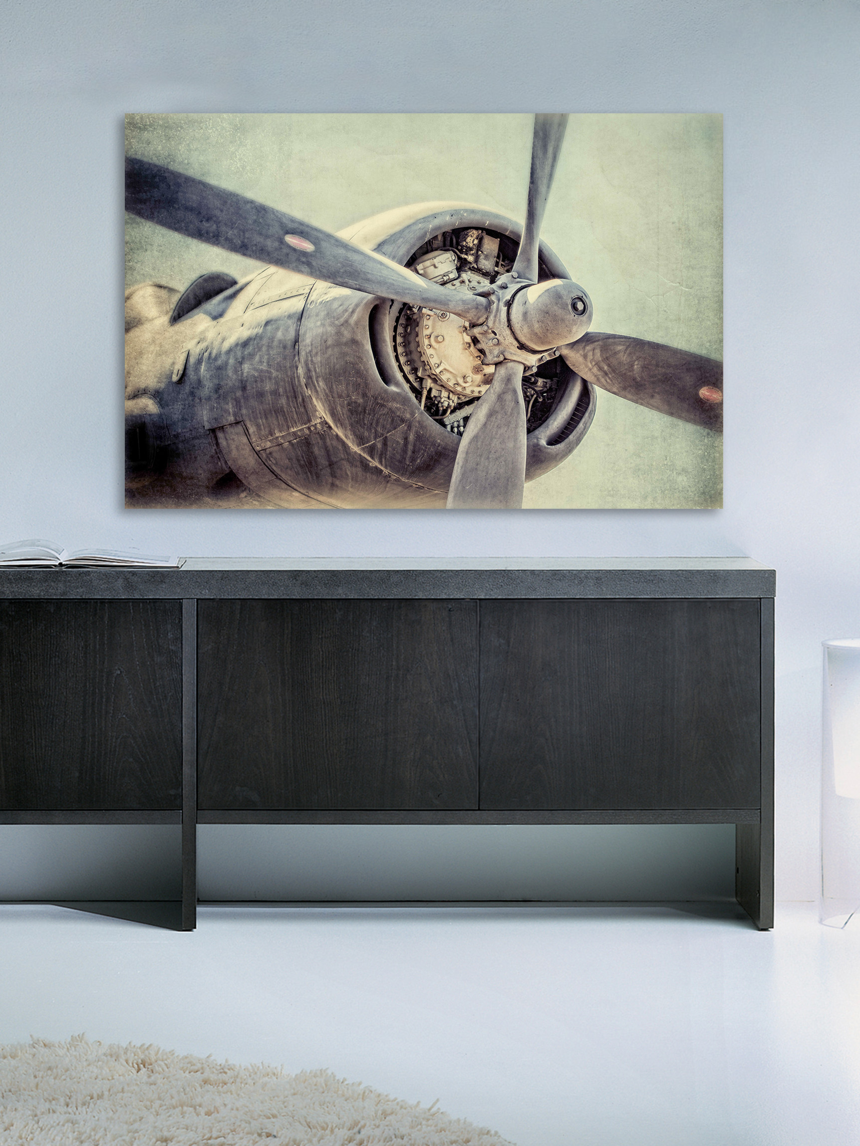 "Altitude 1" Painting Print on Wrapped Canvas