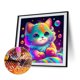 thumbnail image 2 of Pintura de diamante 5D DIY Kit de gato de taladro redondo completo Artesanía de decoración del hogar (HQ162) Hugtrwg Para estrenar, 2 of 9