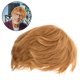 thumbnail image 5 of Peluca de hombre, peluca de disfraz, peluca realista, accesorio de disfraz de Halloween para hombre, peluca de pelo sintético corto para cosplay y fiestas de disfraces, 5 of 7