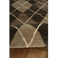 thumbnail image 4 of Ashton Argyle Grey Wool Area Rug 8x10 Transitional Unique Textures Soft Patterns, 4 of 6