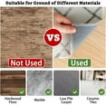 thumbnail image 4 of Office Chair Mat for Hardwood & Tile Floor,Boho Moroccan 48"x36" Low-Pile Computer Chair Mat for Rolling Chairs Carpet, Under Desk Non Slip Gaming Rug,Rubber Backing Large Protector Mat, 4 of 6