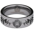 thumbnail image 2 of Owl and Bear Tungsten Carbide Ring, 2 of 9