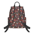 thumbnail image 2 of Naloa Winter Holiday Christmas Print Lightweight DayBackpack Suitable for school, work, shopping, travel, etc., 2 of 5