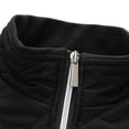 thumbnail image 5 of Purcolt Mens Big and Tall Bomber Jackets Trendy Casual Quilted Stand Neck Full Zip Up Winter Puffer Coats Comfort Loose Fit Windproof Thermal Outerwear with Pockets, 5 of 8