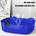 thumbnail image 6 of Jpxdew Open Cat Litter Box Non Splash Spill Proof Jumbo Size,15.75x11.42x5.71in,Easy Clean Large Kitty Box for Senior Cats, 6 of 6