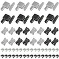 thumbnail image 2 of Miangastore kit de Réparation de Bagages kit de Réparation de Fermeture Éclair pour Tailleurs Remplacement Argent Usage Quotidien 80 Pcs, 2 of 8