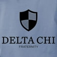 thumbnail image 3 of CafePress - Delta Chi Vertical Black Logo T Shirt - Womens Comfort Colors® Shirt, 3 of 4