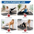 thumbnail image 5 of Extra Large Yoga Mat 72"x48" (6'x4') - 1/4" Thick Non-Slip TPE Exercise Mat - Extra Wide Large Workout Mat for Home Gym Flooring, Pilates, Yoga, Fitness - Durable & Eco-Friendly, 5 of 7